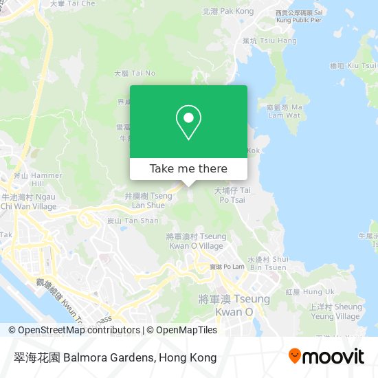 翠海花園 Balmora Gardens map