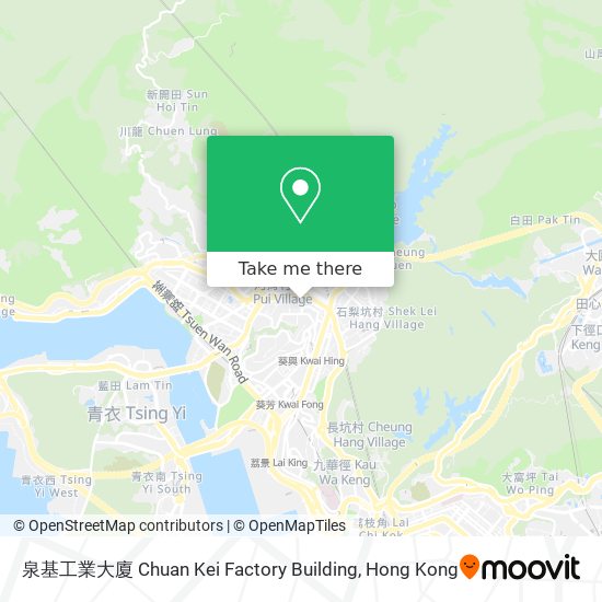 泉基工業大廈 Chuan Kei Factory Building map