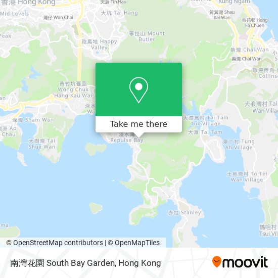 南灣花園 South Bay Garden map