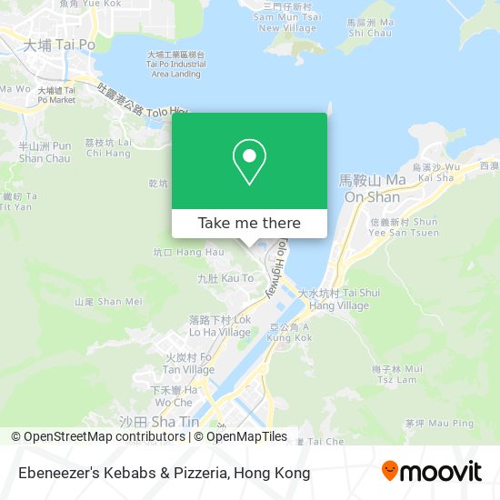 Ebeneezer's Kebabs & Pizzeria map