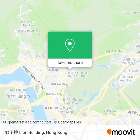 獅子樓 Lion Building map