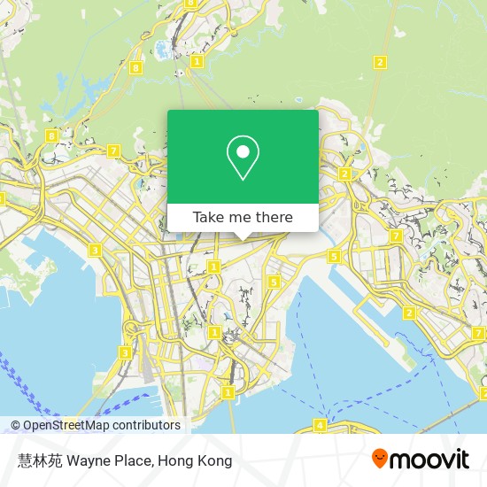 慧林苑 Wayne Place map