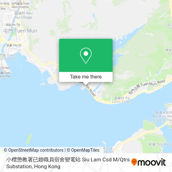 小欖懲教署已婚職員宿舍變電站 Siu Lam Csd M / Qtrs Substation地圖