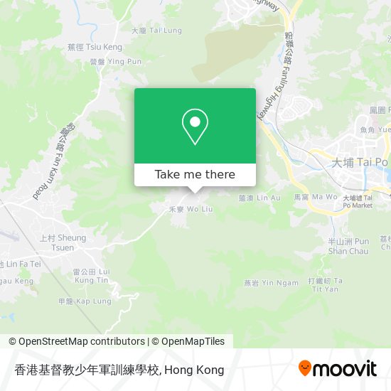 香港基督教少年軍訓練學校 map