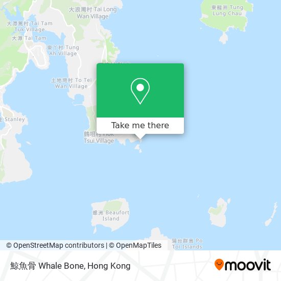 鯨魚骨 Whale Bone map