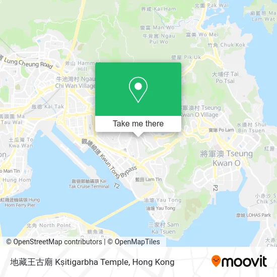 地藏王古廟 Kṣitigarbha Temple map