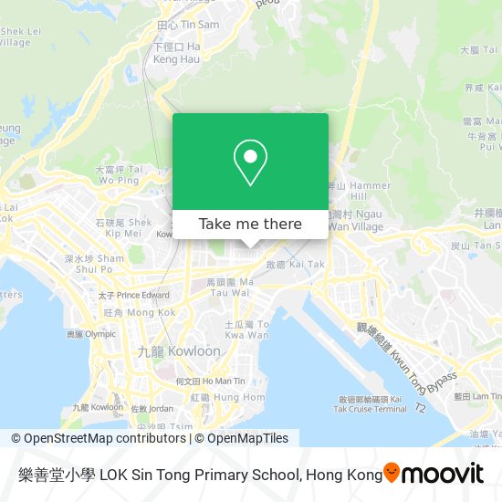 樂善堂小學 LOK Sin Tong Primary School map