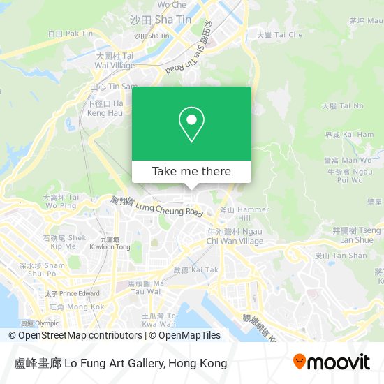 盧峰畫廊 Lo Fung Art Gallery地圖