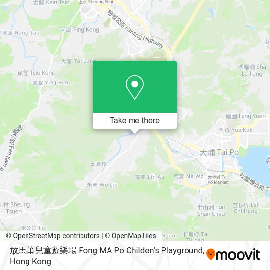 放馬莆兒童遊樂場 Fong MA Po Childen's Playground map