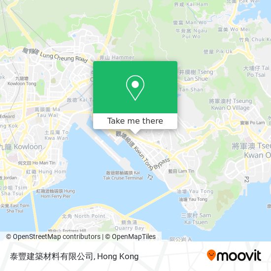 泰豐建築材料有限公司 map