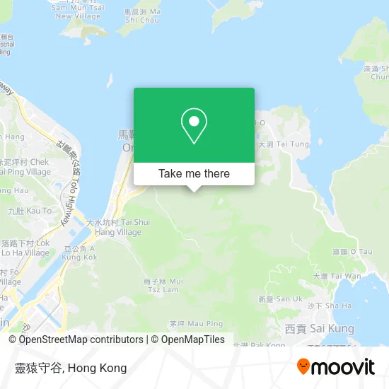 靈猿守谷地圖