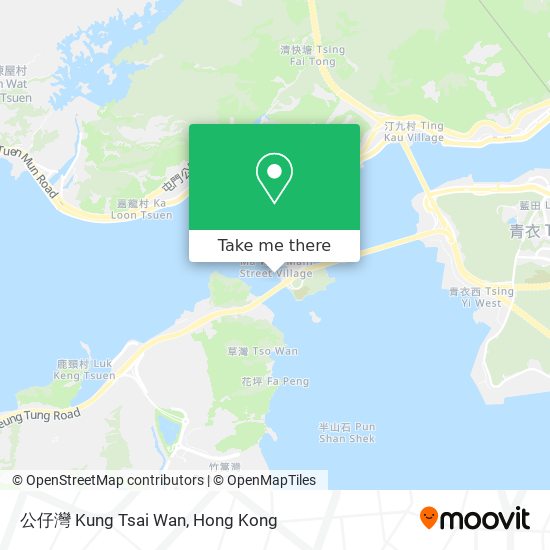 公仔灣 Kung Tsai Wan map