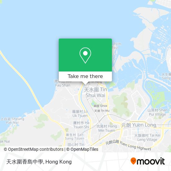 天水圍香島中學 map