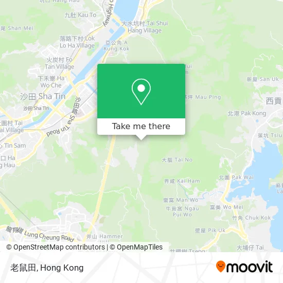 老鼠田 map