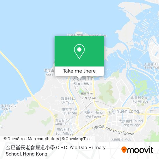 金巴崙長老會耀道小學 C.P.C. Yao Dao Primary School map