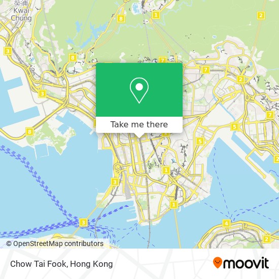 Chow Tai Fook map