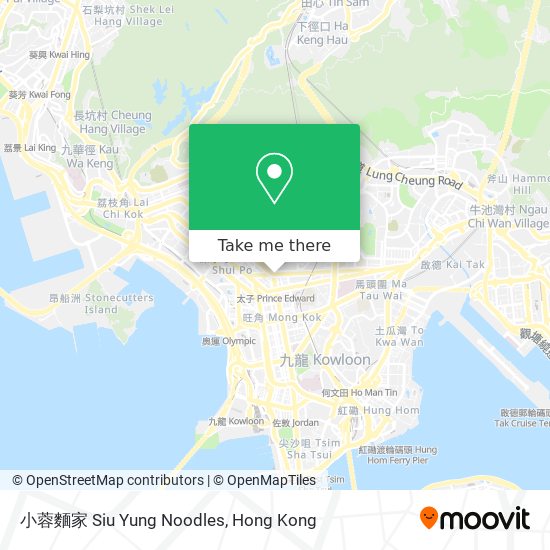小蓉麵家 Siu Yung Noodles map