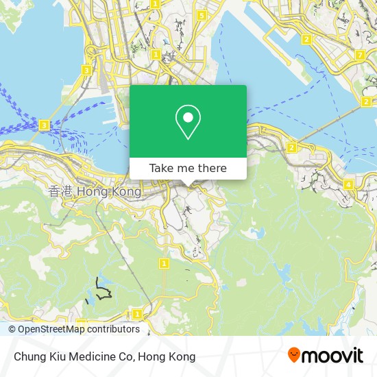 Chung Kiu Medicine Co map