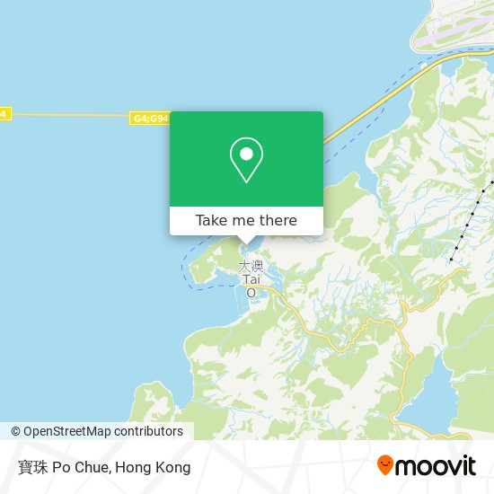 寶珠 Po Chue地圖