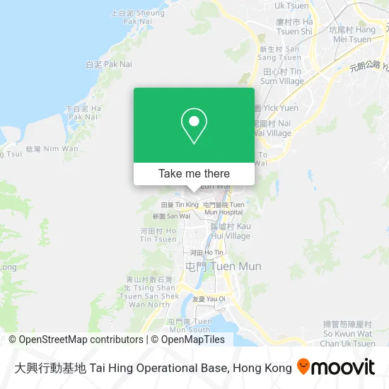 大興行動基地 Tai Hing Operational Base地圖
