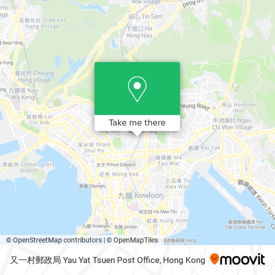 又一村郵政局 Yau Yat Tsuen Post Office地圖