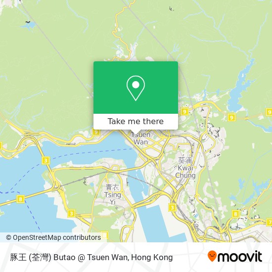 豚王 (荃灣) Butao @ Tsuen Wan map