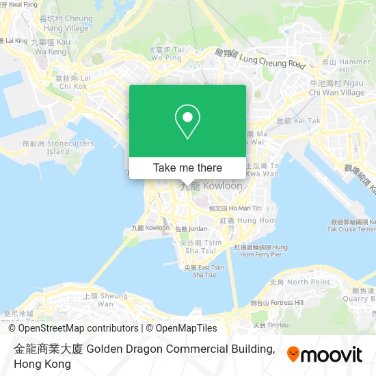 金龍商業大廈 Golden Dragon Commercial Building map