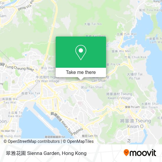 翠雅花園 Sienna Garden map
