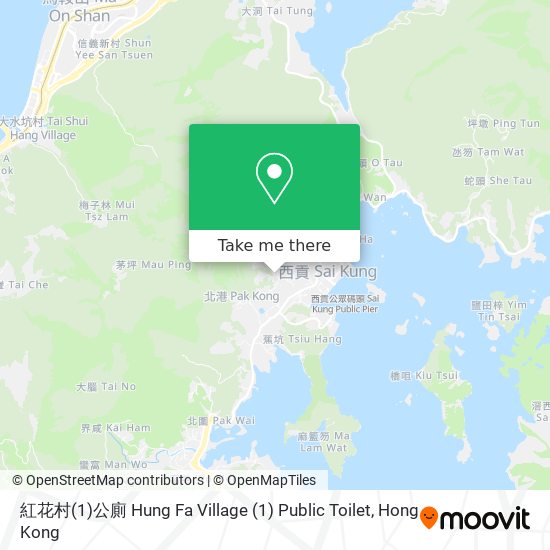 紅花村(1)公廁 Hung Fa Village (1) Public Toilet地圖