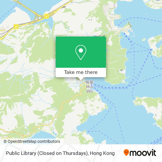 Public Library (Closed on Thursdays) map