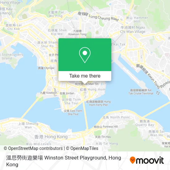 溫思勞街遊樂場 Winston Street Playground地圖