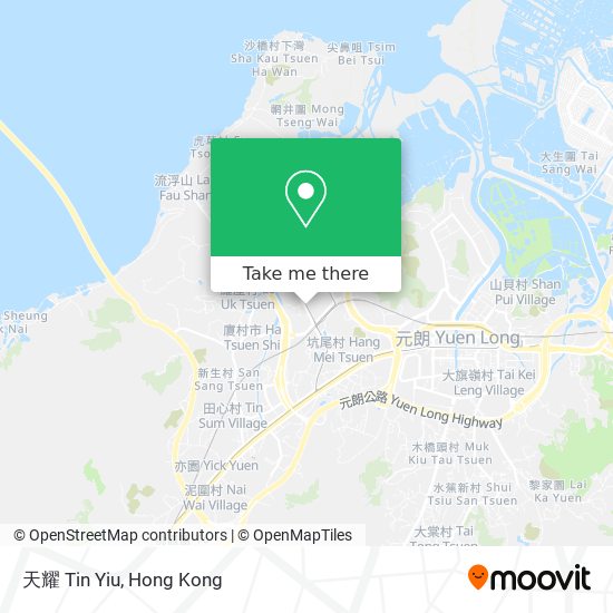 天耀 Tin Yiu map