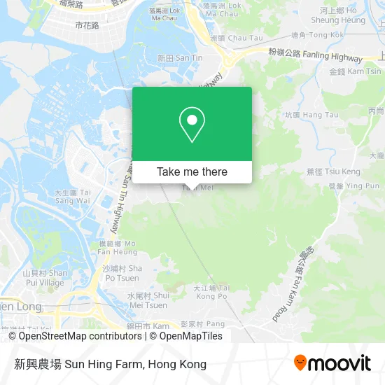 新興農場 Sun Hing Farm map