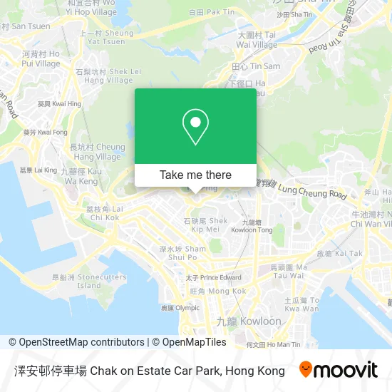 澤安邨停車場 Chak on Estate Car Park map