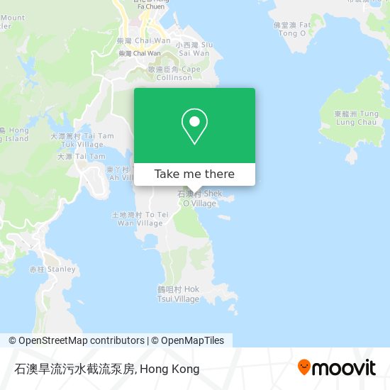 石澳旱流污水截流泵房 map