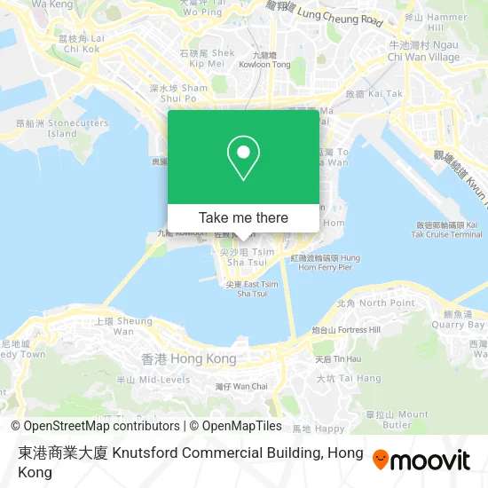 東港商業大廈 Knutsford Commercial Building map