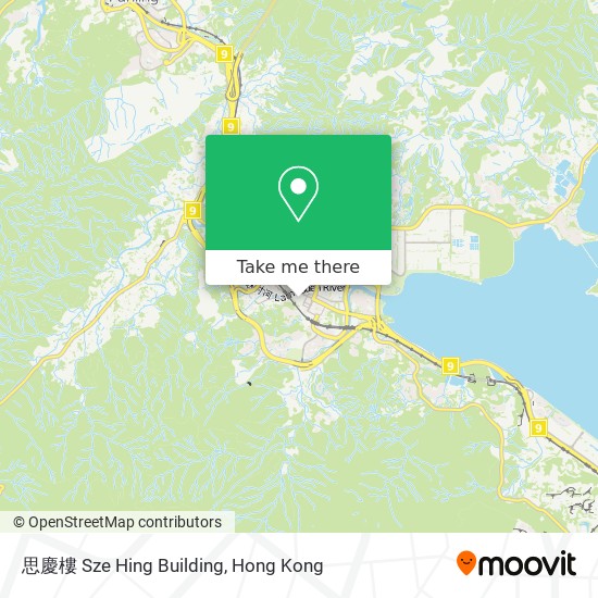 思慶樓 Sze Hing Building map