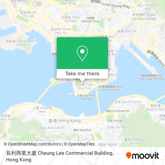 長利商業大廈 Cheung Lee Commercial Building地圖
