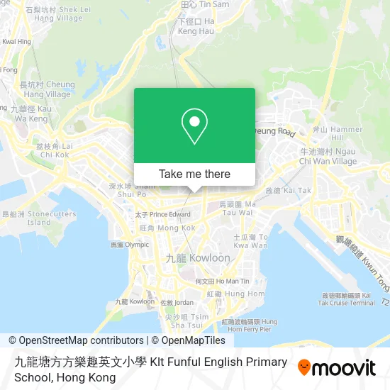 九龍塘方方樂趣英文小學 Klt Funful English Primary School map
