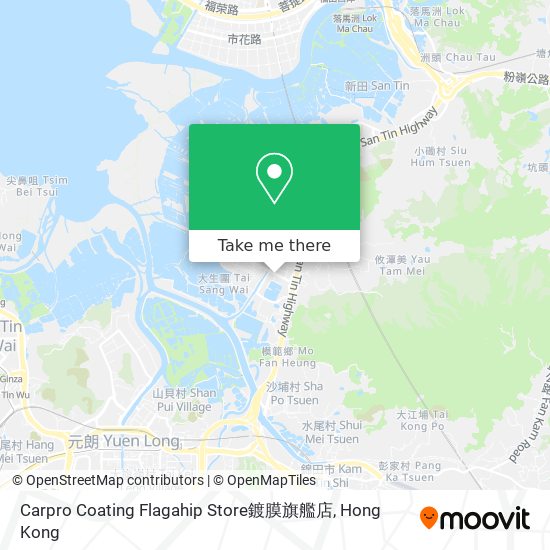 Carpro Coating Flagahip Store鍍膜旗艦店 map