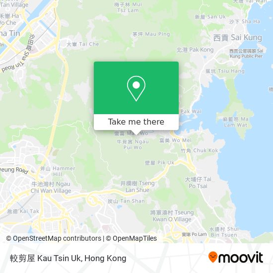 較剪屋 Kau Tsin Uk map