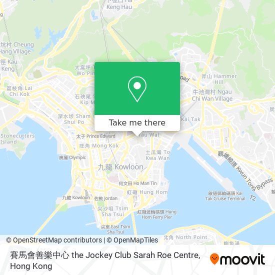 賽馬會善樂中心 the Jockey Club Sarah Roe Centre map