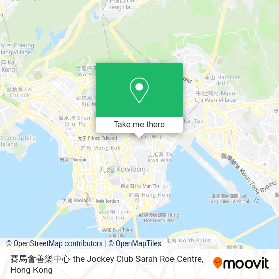 賽馬會善樂中心 the Jockey Club Sarah Roe Centre地圖