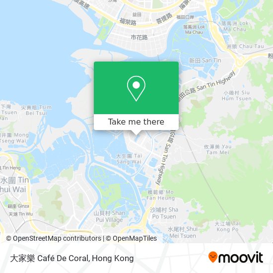 大家樂 Café De Coral map