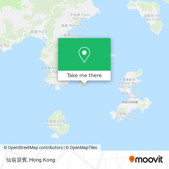 仙翁迎賓 map