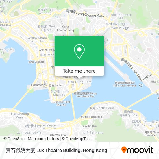 寶石戲院大廈 Lux Theatre Building地圖