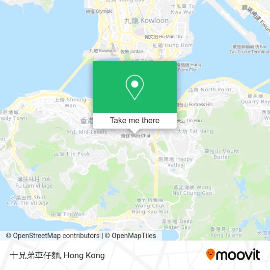 十兄弟車仔麵地圖