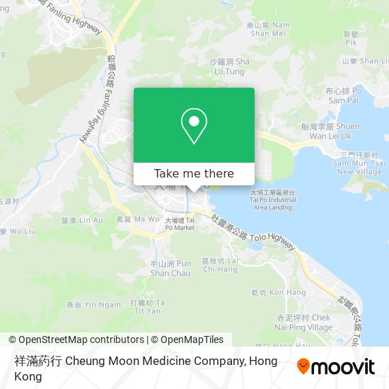 祥滿葯行 Cheung Moon Medicine Company map