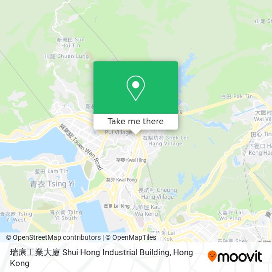 瑞康工業大廈 Shui Hong Industrial Building地圖