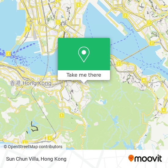 Sun Chun Villa map